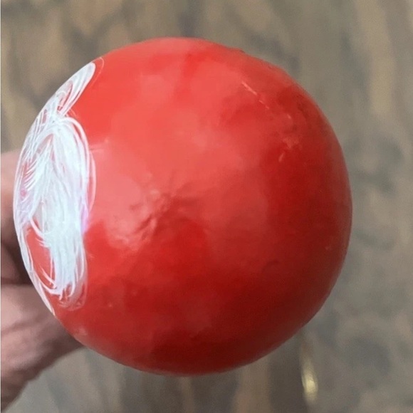 Handpainted Gourd Santa Christmas Ornament Artist signed - Picture 5 of 7